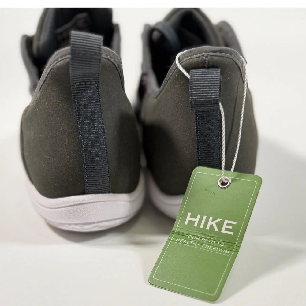 Hike Footwear Barefoot Sneakers Grey Gorpcore Minimalist Men 11 Women 13.5 NEW